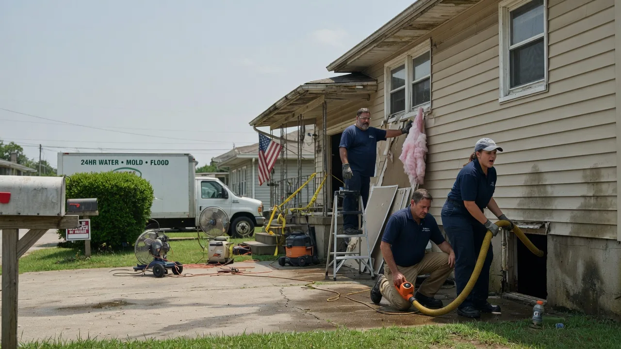 Water Damage Repair in Delphos, KS near me